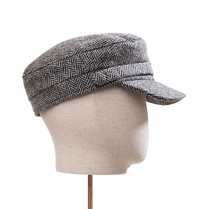 4Картинка Серая кепка шкипер Hanna Hats Wild Atlantic