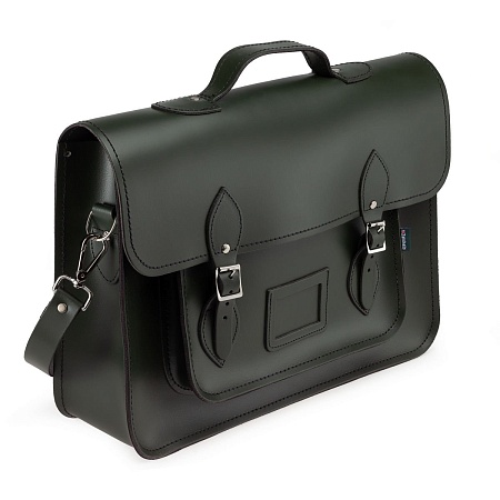 16-inch Classic Satchel Green