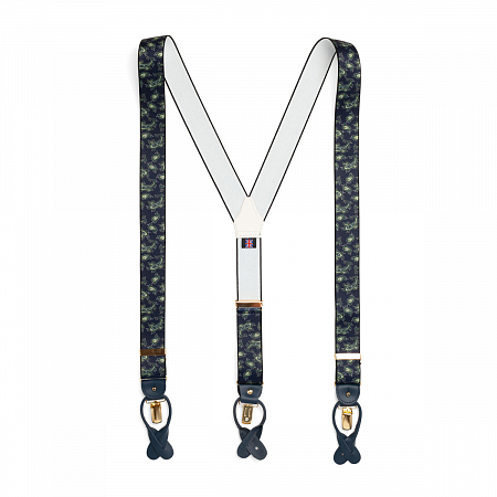 Albert Thurston 2383/1/14 Navy Paisley