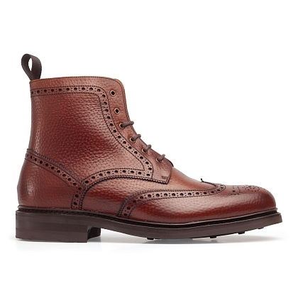 3Картинка Высокие ботинки Berwick 666 Scoth Grain Cuero D