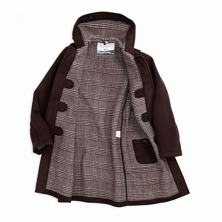 Original Montgomery Classic Duffle Coat Brown