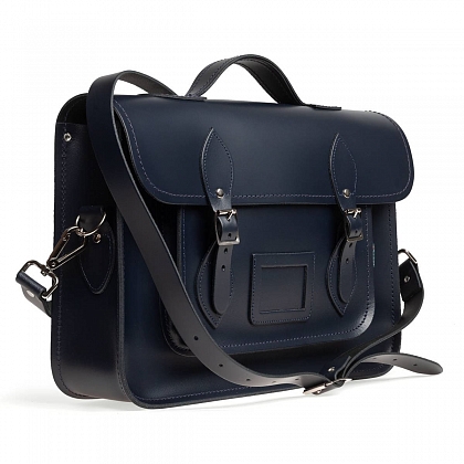 4Картинка 14.5-inch Classic Satchel Navy