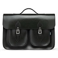 16-inch Classic Satchel British Racing Green