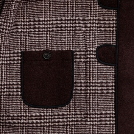 Original Montgomery Classic Duffle Coat Brown
