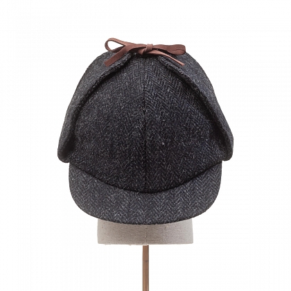 5Картинка Темно-серая шляпа Hanna Hats Sherlock