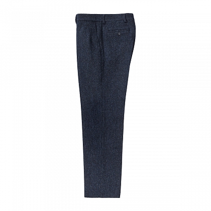2Картинка Брюки Bucktrout Nicholas Navy Herringbone