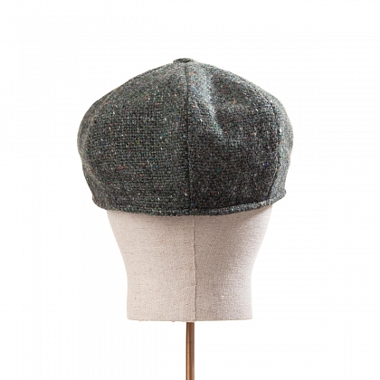 5Картинка Темно-зеленая кепка восьмиклинка Hanna Hats JP