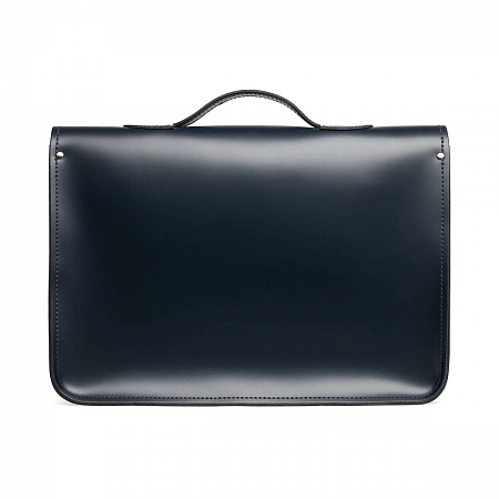 16-inch Classic Satchel Navy