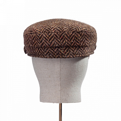 4Картинка Коричневая кепка шкипер Hanna Hats Wild Atlantic