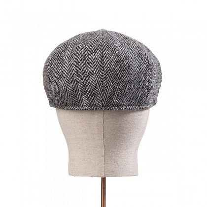 5Картинка Серая кепка восьмиклинка Hanna Hats JP