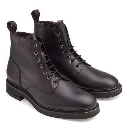 2Картинка Высокие ботинки Berwick 665 Cromex Negro Vibram B