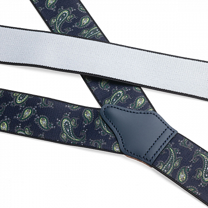 3Картинка Albert Thurston 2383/1/14 Navy Paisley