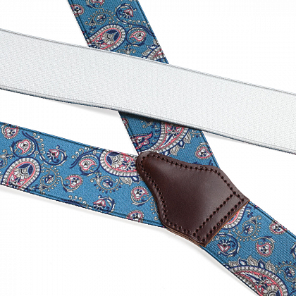 3Картинка Albert Thurston 2571/1/132 Blue Paisley