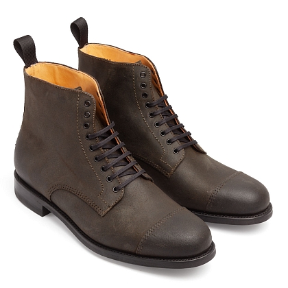 2Картинка Высокие ботинкиBerwick 630 Waxy Soft Hunting Green D 
