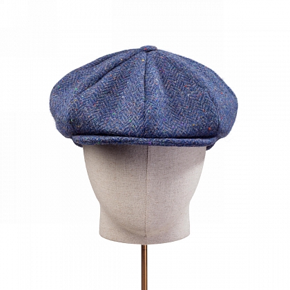 3Картинка Голубая кепка восьмиклинка Hanna Hats