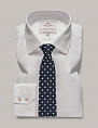 Hawes & Curtis Herringbone White Slim Fit