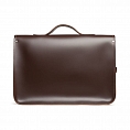 16-inch Classic Satchel Dark Brown