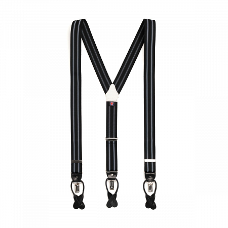 Albert Thurston 2558/D02/108 Black Double Stripe