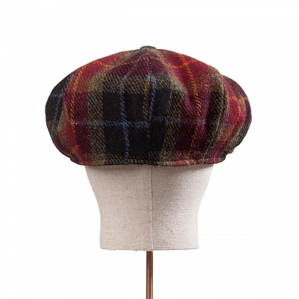 5Картинка Черно-коричневая кепка восьмиклинка Hanna Hats