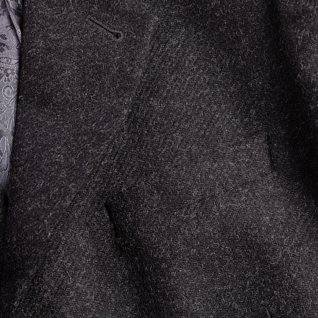 Bucktrout Murdo Overcoat Grey Plain