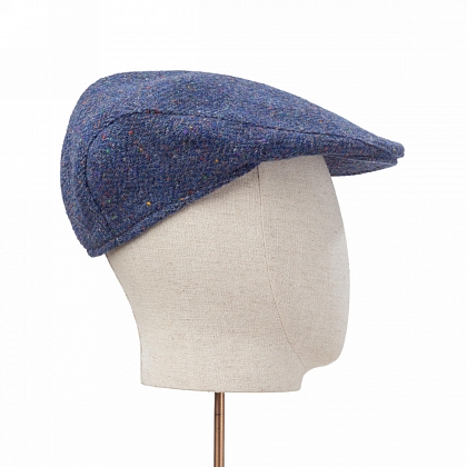 4Картинка Голубая плоская кепка Hanna Hats Tailor