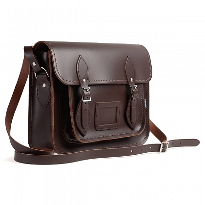 4Картинка 13-inch Classic Satchel Dark Brown