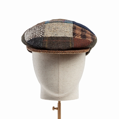 3Картинка Лоскутная плоская кепка Hanna Hats Vintage