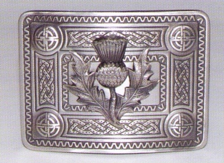 GM Celtic Knot With Thistle Mount