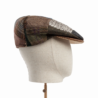 4Картинка Лоскутная плоская кепка Hanna Hats Vintage