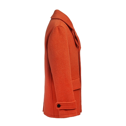 3Картинка Пальто-бушлат Original Montgomery Teddy Pea Coat Orange