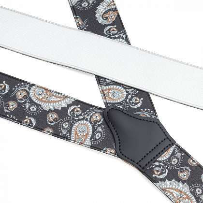 3Картинка Albert Thurston 2571/5/4 Black Paisley
