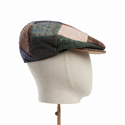 4Картинка Лоскутная плоская кепка Hanna Hats Vintage