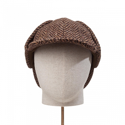 4Картинка Коричневая шляпа шерлок Hanna Hats Sherlock