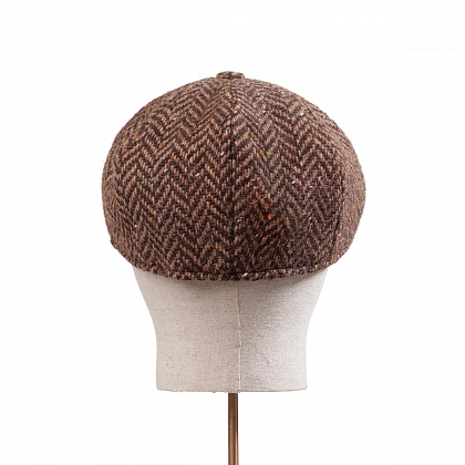 5Картинка Коричневая кепка восьмиклинка Hanna Hats Abbey