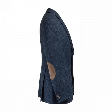Bucktrout Patrick Navy Herringbone