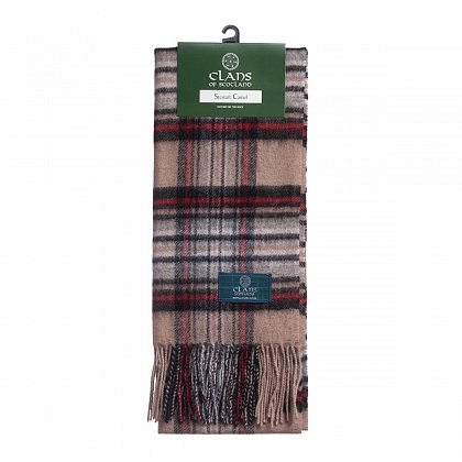 3Картинка Шарф Clans of Scotland Stewart Camel