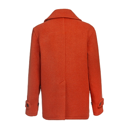 4Картинка Пальто-бушлат Original Montgomery Teddy Pea Coat Orange