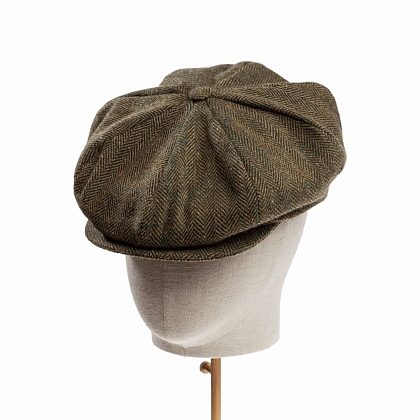 2Картинка Коричневая кепка восьмиклинка Hanna Hats