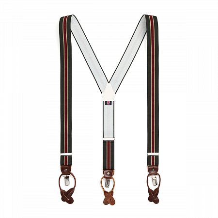 Albert Thurston 2266/201/132 Olive Red Stripe