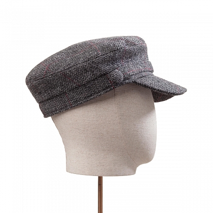 4Картинка Темно-серая кепка шкипер Hanna Hats Wild Atlantic