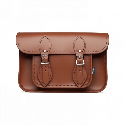 2Картинка 11.5-inch Classic Satchel Brown