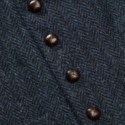 5Картинка Жилетка Bucktrout Tailoring Iain Navy Herringbone