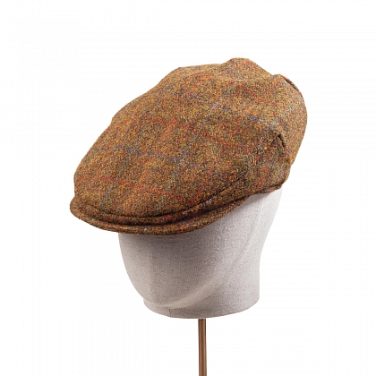 2Картинка Горчичная плоская кепка Hanna Hats Vintage