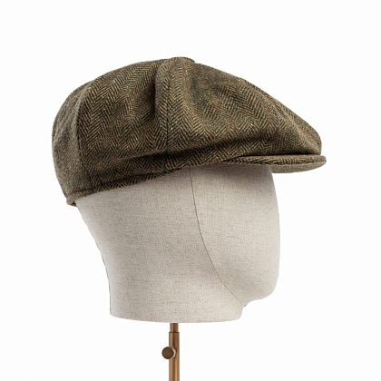 4Картинка Коричневая кепка восьмиклинка Hanna Hats