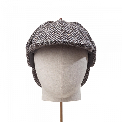 4Картинка Черно-белая шляпа Hanna Hats Sherlock