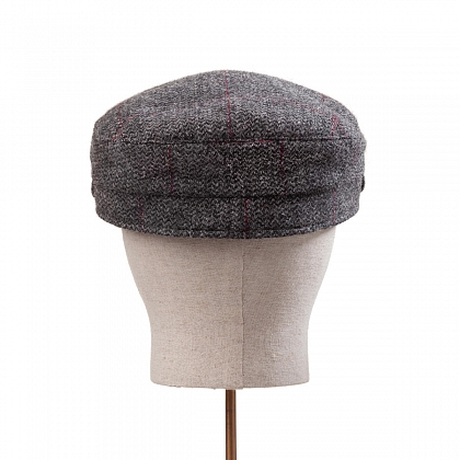 5Картинка Темно-серая кепка шкипер Hanna Hats Wild Atlantic