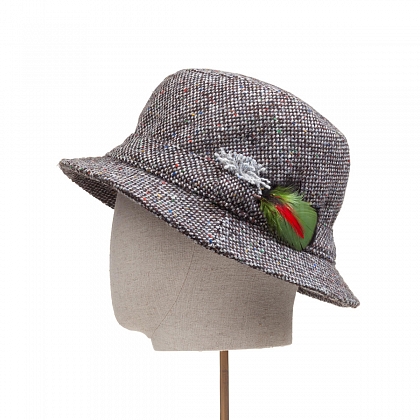 3Картинка Серая шляпа Hanna Hats Dave