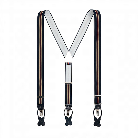 Albert Thurston 2266/21/88 Navy Red Stripe