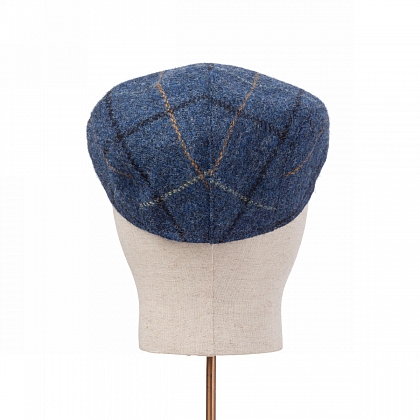 5Картинка Голубая плоская кепка Hanna Hats Tailor
