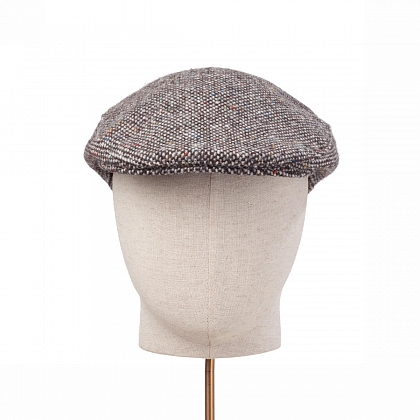 3Картинка Серая плоская кепка Hanna Hats Tailor